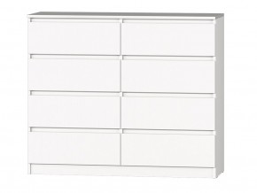 МС "Хилтон" Комод №3 1200 (8 ящ.) белый текстурный в Полевском - polevskoy.ok-mebel.com | фото 2
