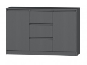 МС "Хилтон" Комод №4 1200 (графит) в Полевском - polevskoy.ok-mebel.com | фото 2