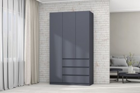 МС "Хилтон" Шкаф №2 1200 (Графит) в Полевском - polevskoy.ok-mebel.com | фото