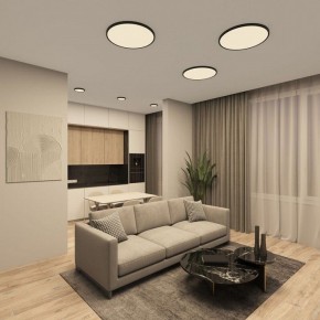 Накладной светильник Denkirs THIN DK6522-BK в Полевском - polevskoy.ok-mebel.com | фото 4