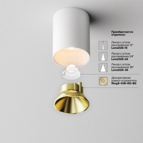 Накладной светильник Maytoni Alfa LED C064CL-8W2.7K-RD-WB в Полевском - polevskoy.ok-mebel.com | фото 3
