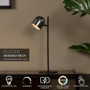 Настольная лампа декоративная Lucide Skanska Rech 3649/03/15 в Полевском - polevskoy.ok-mebel.com | фото 4