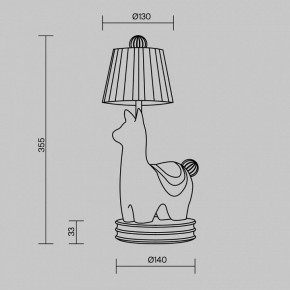 Настольная лампа декоративная Maytoni Senor Alpaca MOD377TL-L5W3K в Полевском - polevskoy.ok-mebel.com | фото 10