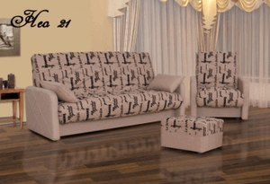 Комплект мягкой мебели НЕО 21М (3+1+ Пуф) в Полевском - polevskoy.ok-mebel.com | фото 1