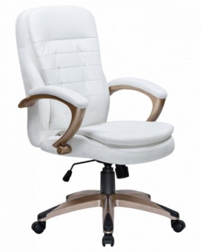 Офисное кресло для руководителей DOBRIN DONALD LMR-106B белый в Полевском - polevskoy.ok-mebel.com | фото 2