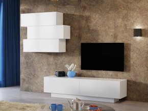 ПАОЛА Гостиная (Белый/Белый) в Полевском - polevskoy.ok-mebel.com | фото 4