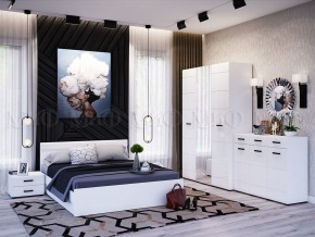 НЭНСИ NEW Пенал 500 (Белый глянец холодный/Белый) в Полевском - polevskoy.ok-mebel.com | фото 3