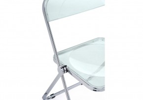 Пластиковый стул Fold складной clear gray-blue в Полевском - polevskoy.ok-mebel.com | фото 7