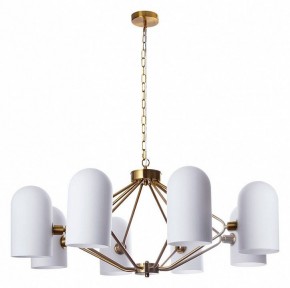Подвесная люстра Arte Lamp Cassel A5454LM-8PB в Полевском - polevskoy.ok-mebel.com | фото 2