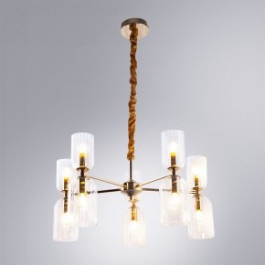 Подвесная люстра Arte Lamp Charm A1623LM-10GO в Полевском - polevskoy.ok-mebel.com | фото 3