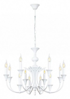 Подвесная люстра Arte Lamp Collinetta A4094LM-12WH в Полевском - polevskoy.ok-mebel.com | фото 2