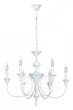 Подвесная люстра Arte Lamp Collinetta A4094LM-6WH в Полевском - polevskoy.ok-mebel.com | фото 3