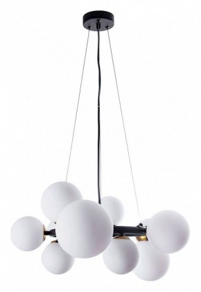Подвесная люстра Arte Lamp Gemini A2243SP-10BK в Полевском - polevskoy.ok-mebel.com | фото 2