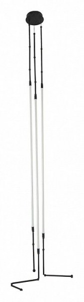 Подвесная люстра Arte Lamp Klimt A2850SP-38BK в Полевском - polevskoy.ok-mebel.com | фото 2