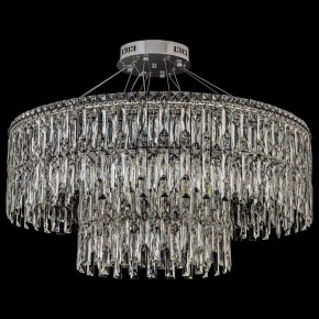 Подвесная люстра Arti Lampadari Ovindoli Nickel Ovindoli L 1.5.80+40.100 N в Полевском - polevskoy.ok-mebel.com | фото 3
