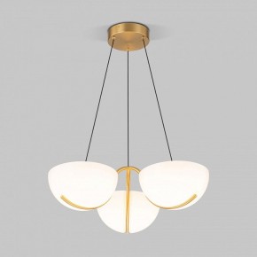 Подвесная люстра Eurosvet Emisfero 50083/3 LED золото в Полевском - polevskoy.ok-mebel.com | фото 2