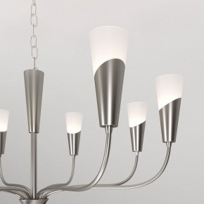Подвесная люстра Eurosvet Rhyton 60167/8 никель в Полевском - polevskoy.ok-mebel.com | фото 7