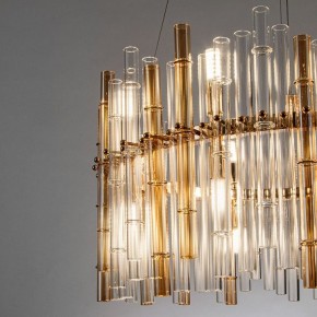 Подвесной светильник Arte Lamp Crystalla A4111LM-16GO в Полевском - polevskoy.ok-mebel.com | фото 3