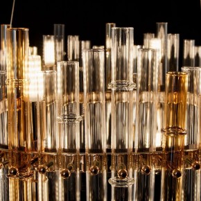 Подвесной светильник Arte Lamp Crystalla A4111LM-16GO в Полевском - polevskoy.ok-mebel.com | фото 6