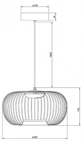 Подвесной светильник Arte Lamp Flare A3527SP-12BK в Полевском - polevskoy.ok-mebel.com | фото 3