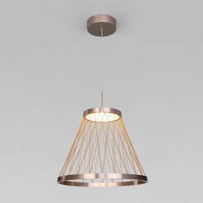 Подвесной светильник Eurosvet Cesta 40016/1 LED коричневый в Полевском - polevskoy.ok-mebel.com | фото 2