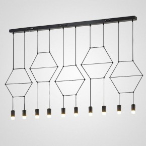 Подвесной светильник Imperiumloft Via Wireflow polyhedral Via01 в Полевском - polevskoy.ok-mebel.com | фото