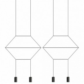 Подвесной светильник Imperiumloft Via Wireflow polyhedral Via01 в Полевском - polevskoy.ok-mebel.com | фото