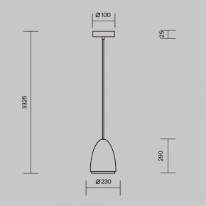 Подвесной светильник Maytoni Pilastro MOD430PL-01CM в Полевском - polevskoy.ok-mebel.com | фото 5