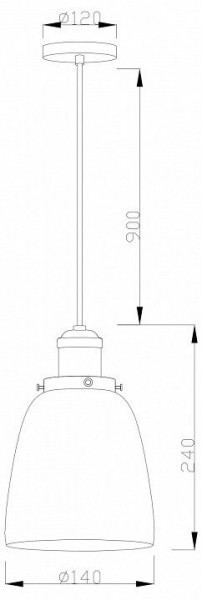 Подвесной светильник Moderli Single V11517-1P в Полевском - polevskoy.ok-mebel.com | фото 7