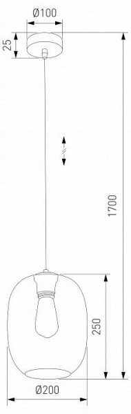 Подвесной светильник TK Lighting Elio 5971 Elio в Полевском - polevskoy.ok-mebel.com | фото 4