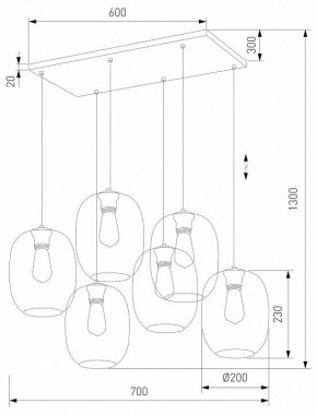 Подвесной светильник TK Lighting Elio 5974 Elio в Полевском - polevskoy.ok-mebel.com | фото 3