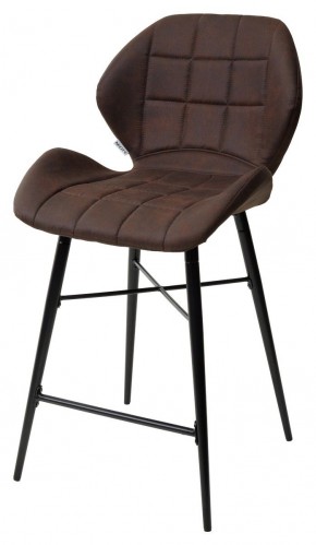 Полубарный стул MARCEL COWBOY-#800 темно-коричневый (H=65cm), ткань микрофибра М-City в Полевском - polevskoy.ok-mebel.com | фото