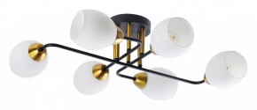 Потолочная люстра Arte Lamp Andrea A8141PL-6BK в Полевском - polevskoy.ok-mebel.com | фото
