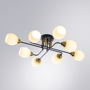 Потолочная люстра Arte Lamp Andrea A8141PL-8BK в Полевском - polevskoy.ok-mebel.com | фото 2