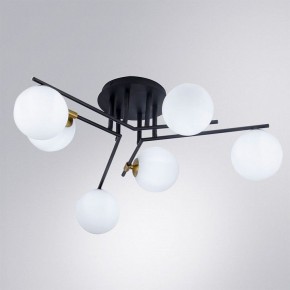 Потолочная люстра Arte Lamp Gemini A2243PL-6BK в Полевском - polevskoy.ok-mebel.com | фото 2