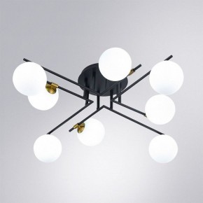 Потолочная люстра Arte Lamp Gemini A2243PL-8BK в Полевском - polevskoy.ok-mebel.com | фото 2