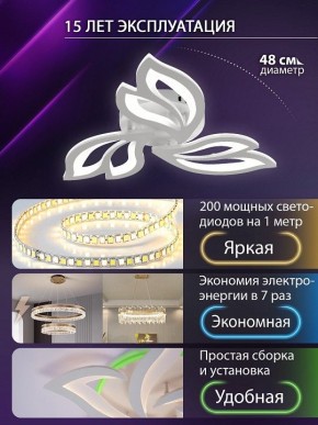 Потолочная люстра Natali Kovaltseva  LED LAMPS 81426 в Полевском - polevskoy.ok-mebel.com | фото 5
