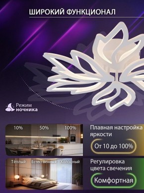 Потолочная люстра Natali Kovaltseva RIF LED LAMPS 81118/5C в Полевском - polevskoy.ok-mebel.com | фото 6