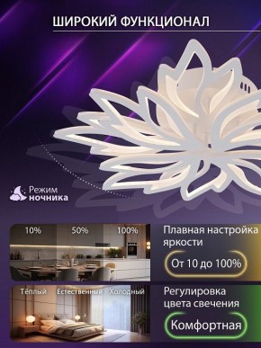 Потолочная люстра Natali Kovaltseva RIF LED LAMPS 81118/6C в Полевском - polevskoy.ok-mebel.com | фото 6