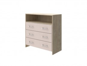 PROxSON Комод Varna (ЛДСП Бунратти+ткань Бунратти/Ultra Суфле) 90x40 в Полевском - polevskoy.ok-mebel.com | фото