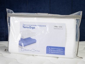 PROxSON Подушка Terra Ergo (Страйп сатин) 40x60 в Полевском - polevskoy.ok-mebel.com | фото 10