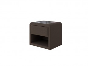 PROxSON Тумба Cube (Ткань: Рогожка Savana Chocolate (шоколад)) 52x41 в Полевском - polevskoy.ok-mebel.com | фото 1