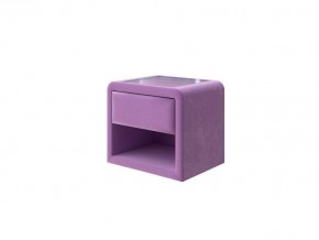 PROxSON Тумба Cube (Ткань: Велюр Shaggy Lilac) 52x41 в Полевском - polevskoy.ok-mebel.com | фото