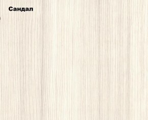 Шкаф 2-х створчатый Белла (Сандал, Графит/Дуб крафт) в Полевском - polevskoy.ok-mebel.com | фото 2