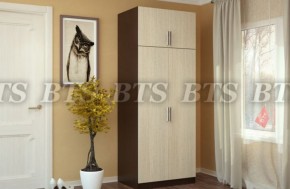 Шкаф 2-х створчатый с перегородкой (венге/лоредо) в Полевском - polevskoy.ok-mebel.com | фото 1