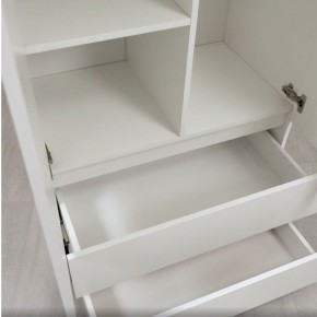 Шкаф 2-х створчатый Симпл ШК-03 (белый) в Полевском - polevskoy.ok-mebel.com | фото 6