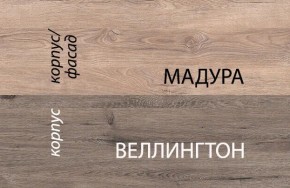 Шкаф 2D1S2NL/D1, DIESEL , цвет дуб мадура/веллингтон в Полевском - polevskoy.ok-mebel.com | фото 3