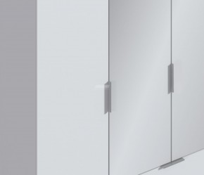 Шкаф 4х дверный с зеркалами Николь СБ-2595/1 (Белый) в Полевском - polevskoy.ok-mebel.com | фото 4