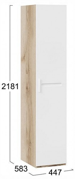 Шкаф для белья Фьюжн ТД-260.07.01 в Полевском - polevskoy.ok-mebel.com | фото 4