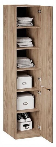 Шкаф для белья Глосс СМ-319.07.001 в Полевском - polevskoy.ok-mebel.com | фото 2